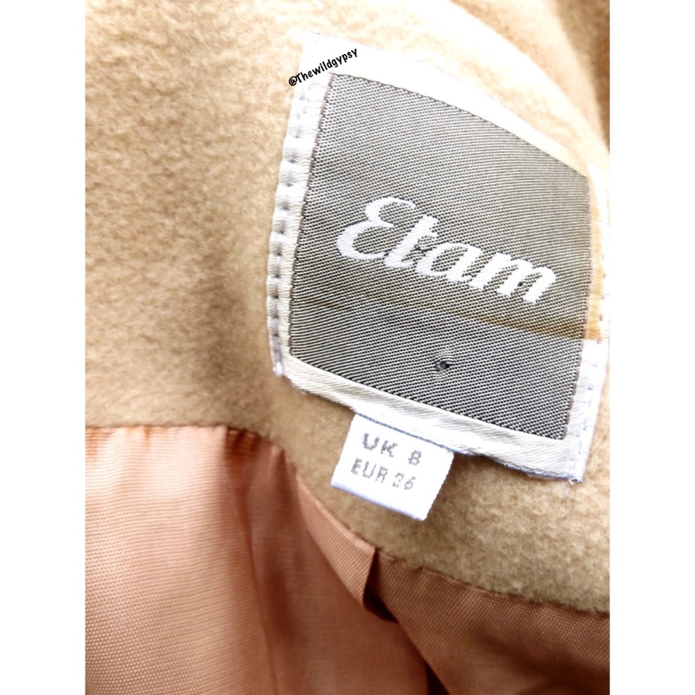 Vintage etam ultra warm thick cozy trench coat 🍂 - Picture 5 of 8